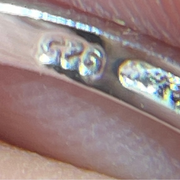 🎈Beautiful 925 Sterling Silver Sun Garnet Round Halo Cut with Shining CZs! - Picture 7 of 13